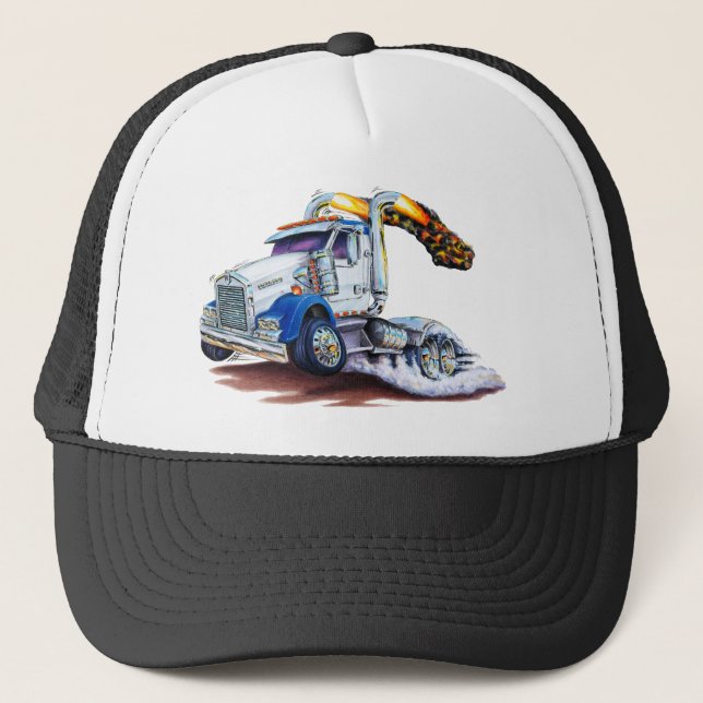 Semi Truck Trucker Hat (Front)