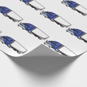 Semi Truck Wrapping Paper