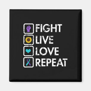 Semicolon Be Here Tomorrow Suicide Awareness Preve Magnet