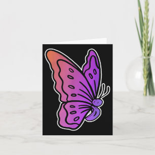 Semicolon Butterfly Anti-suicide Mental Health Awa Card