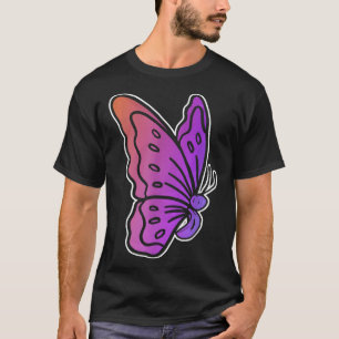 Semicolon Butterfly Anti-suicide Mental Health Awa T-Shirt