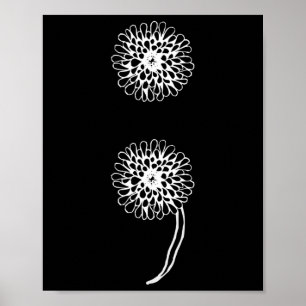 Semicolon Dandelion Suicide Prevention Awareness 1 Poster