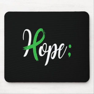 Semicolon Mental Health Awareness Month Support Em Mouse Mat