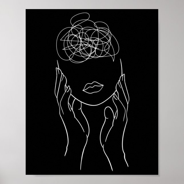 Semicolon Mental Health Awareness  Poster (Front)