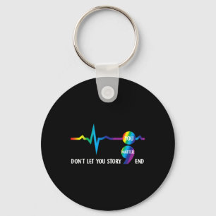 Semicolon Mental Health Awareness Suicide Preventi Key Ring