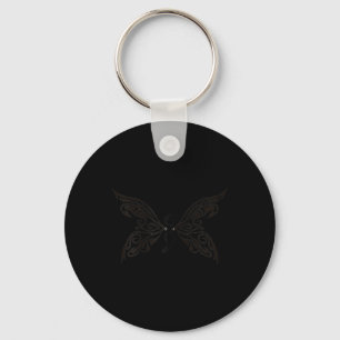 Semicolon Project Mental Health Awareness Butterfl Key Ring