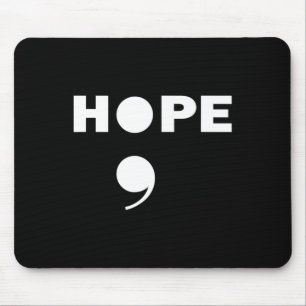 Semicolon Suicide Awareness For A Mental Supporter Mouse Mat