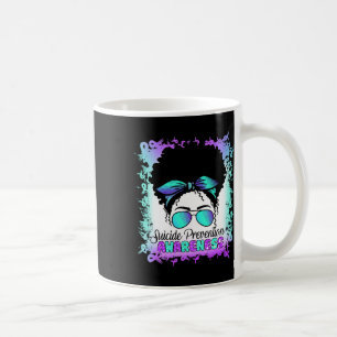 Semicolon Suicide Teal Purple Suicide Prevention A Coffee Mug