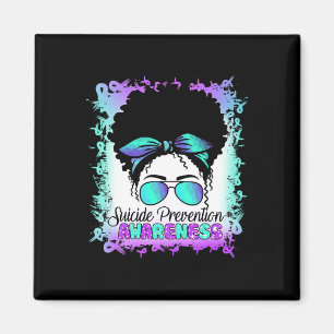 Semicolon Suicide Teal Purple Suicide Prevention A Magnet