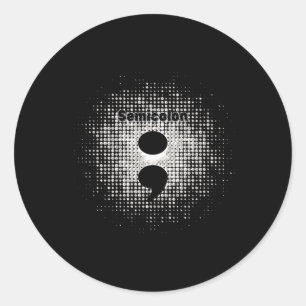 Semicolon - Warrior Spirit Sticker