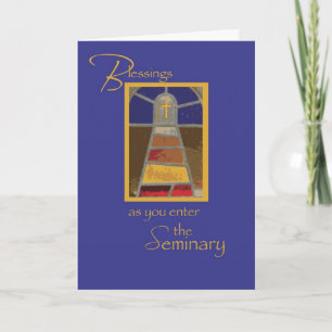 Seminarian Cross Journey Card