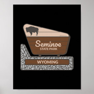 Seminoe State Park Wyoming Welcome Sign Vacation