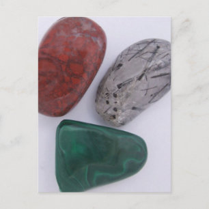 Semiprecious Stones Postcard