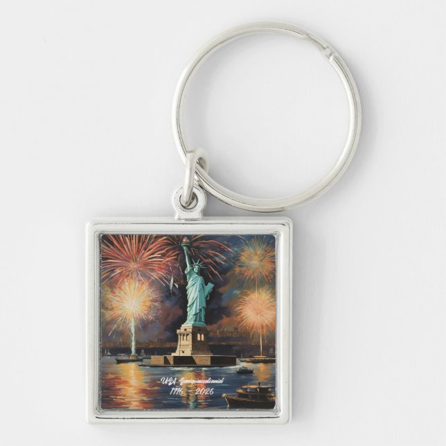 Semiquincentennial  keychain (Front)