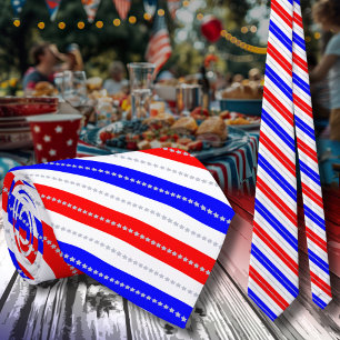 Semiquincentennial Stars & Stripes 250th Tie