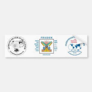 Semjase Silver Star Centre Bumper Sticker