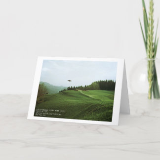 Semjase's Demonstration Flight 1975 Card