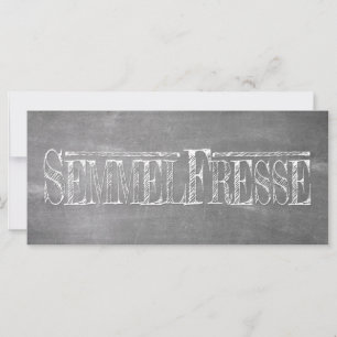 Semmelfresse - weiß