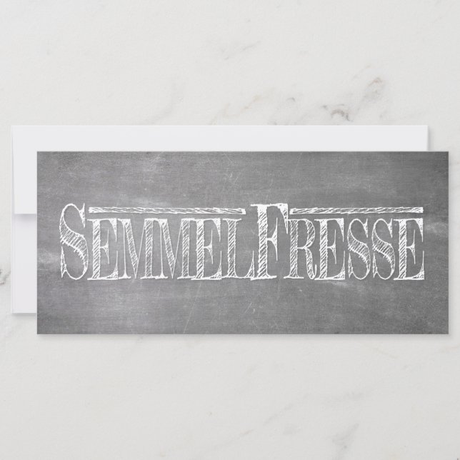 Semmelfresse - weiß (Front)