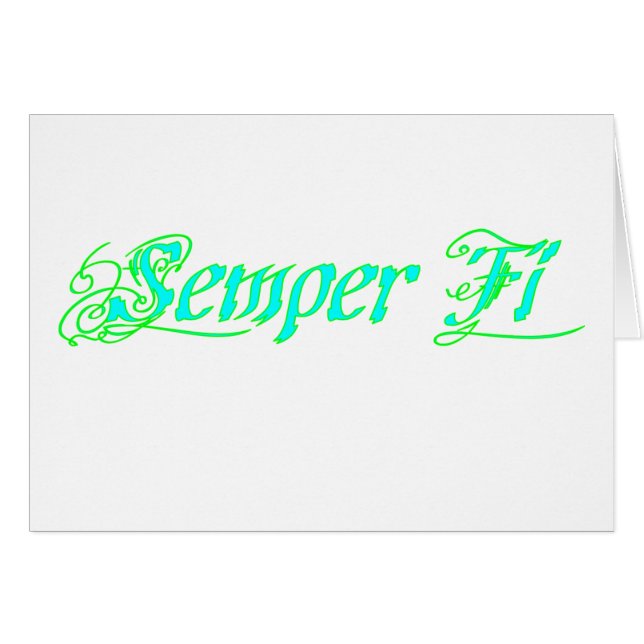 Semper Fi (Front Horizontal)