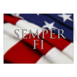 Semper FI Card