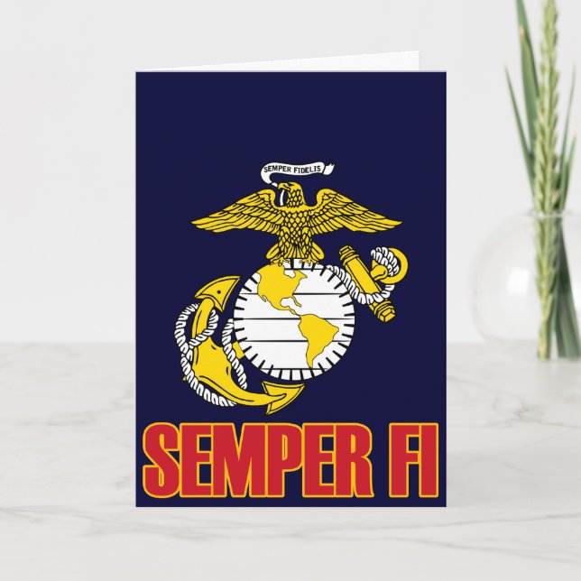 Semper Fi [EGA] Card (Front)