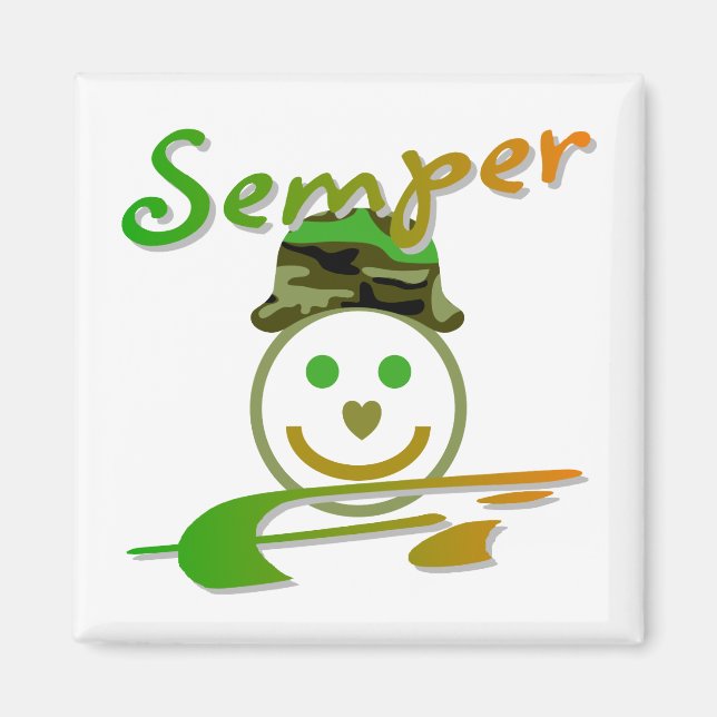 Semper Fi Magnet (Front)