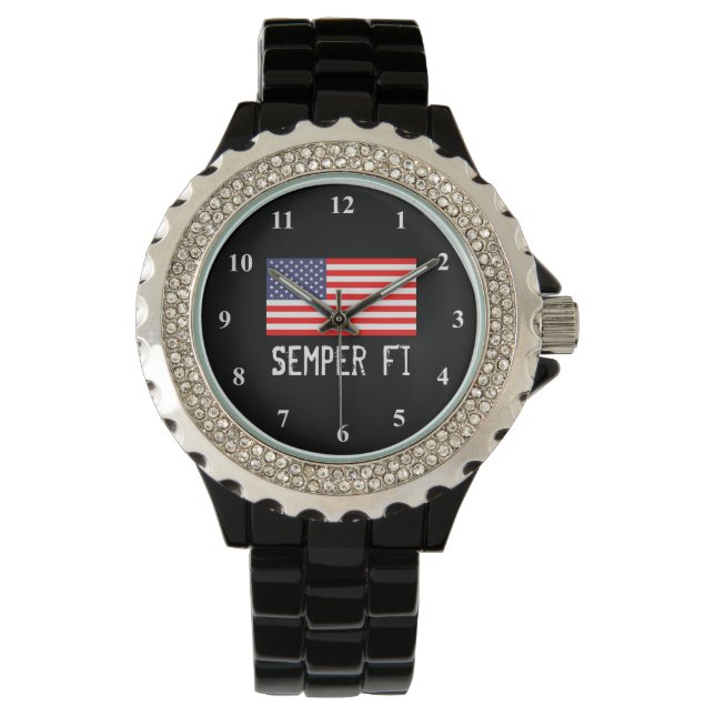 Semper Fi military watches (Front)