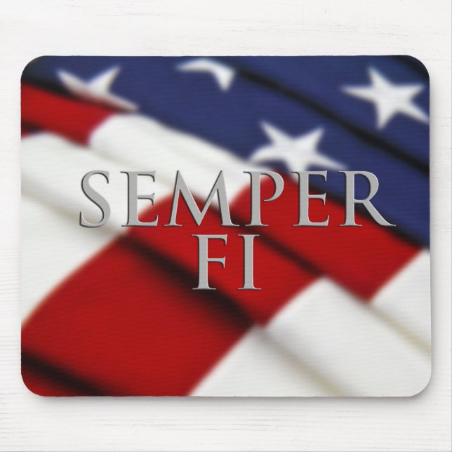 Semper Fi Mousepad (Front)