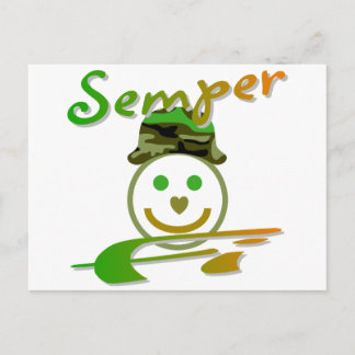 Semper Fi Postcard