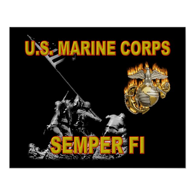 SEMPER FI POSTER (Front)