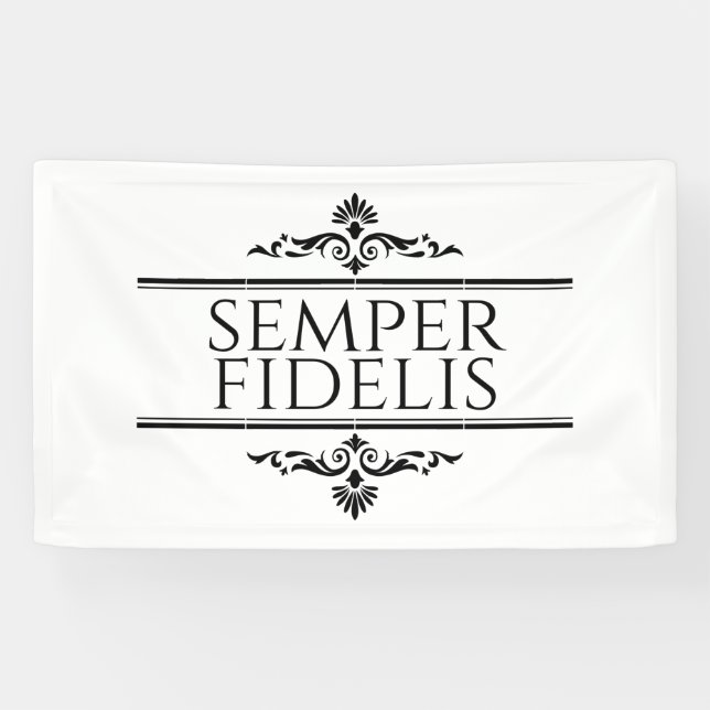 Semper Fidelis Banner (Horizontal)