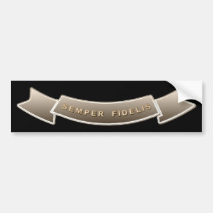 Semper Fidelis Bumper Sticker