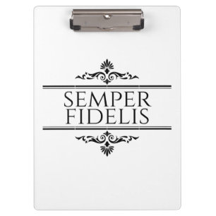 Semper Fidelis Clipboard