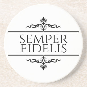 Semper Fidelis Coaster