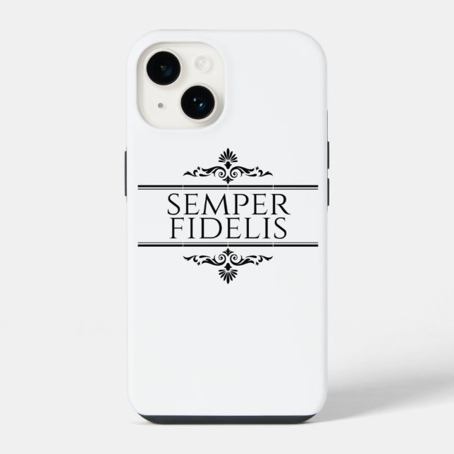 Semper Fidelis iPhone Case (Back)