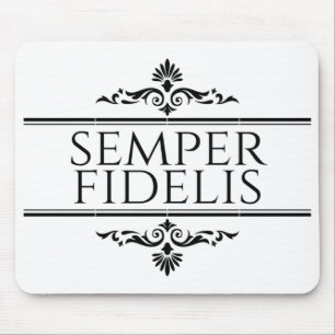 Semper Fidelis Mouse Mat
