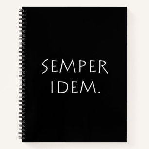 Semper Idem Notebook