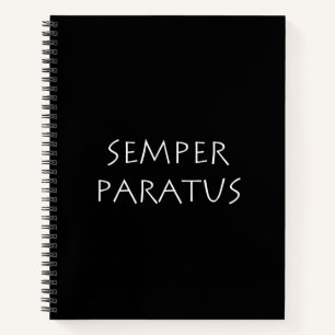 Semper paratus notebook
