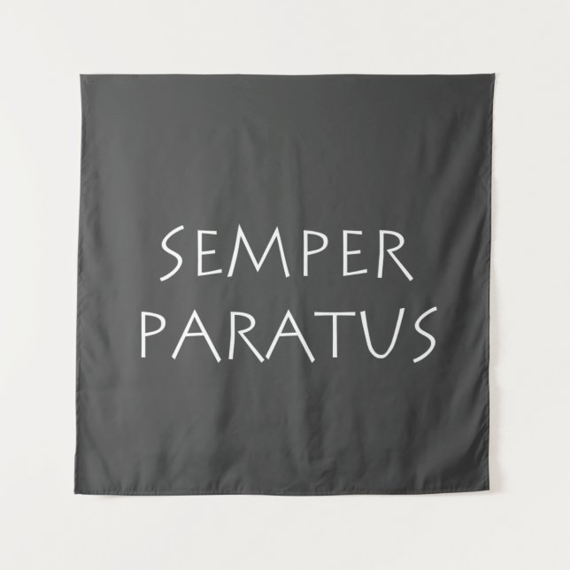 Semper paratus tapestry (Front)