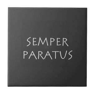 Semper paratus tile