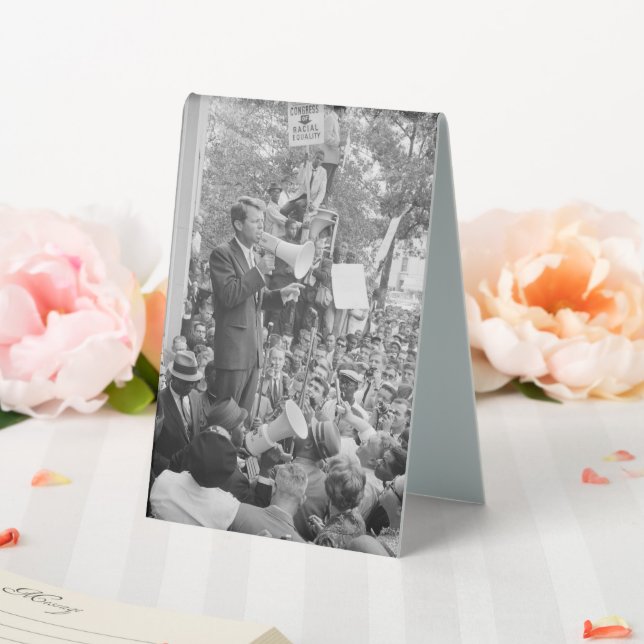 Sen. Robert Kennedy Campaigning for US President   (In SItu (Wedding))