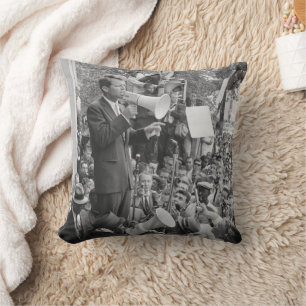 Sen. Robert Kennedy Campaigning for US President   Cushion