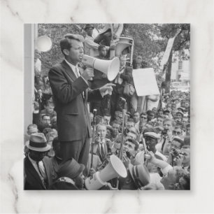 Sen. Robert Kennedy Campaigning for US President Favour Tags