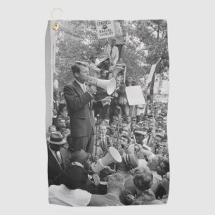 Sen. Robert Kennedy Campaigning for US President Golf Towel