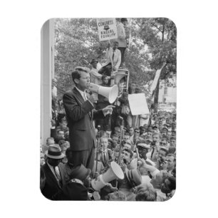Sen. Robert Kennedy Campaigning for US President   Magnet