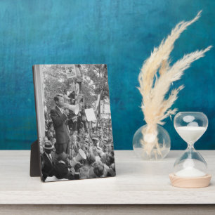 Sen. Robert Kennedy Campaigning for US President   Plaque