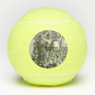 Sen. Robert Kennedy Campaigning for US President   Tennis Balls
