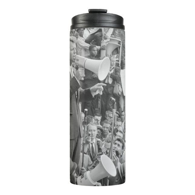 Sen. Robert Kennedy Campaigning for US President   Thermal Tumbler (Front)
