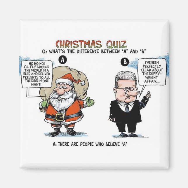 Senate Santa Magnet (Front)